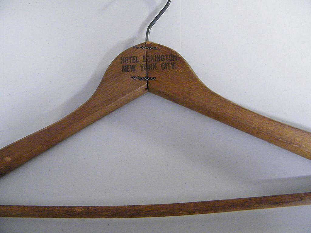 5 Assorted Advertising Wood Clothing Hangers...Sheraton Hotels-Hotel Lexington-Gramercy Inn-Clothiers 5 Assorted Advertising Wood Clothing Hangers...Sheraton Hotels-Hotel Lexington-Gramercy Inn-Clothiers