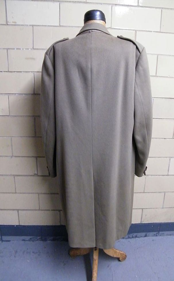Vintage Men's Camel Color Military Style Coat By Daks London For Barney's New York Vintage Men's Camel Color Military Style Coat By Daks London For Barney's New York