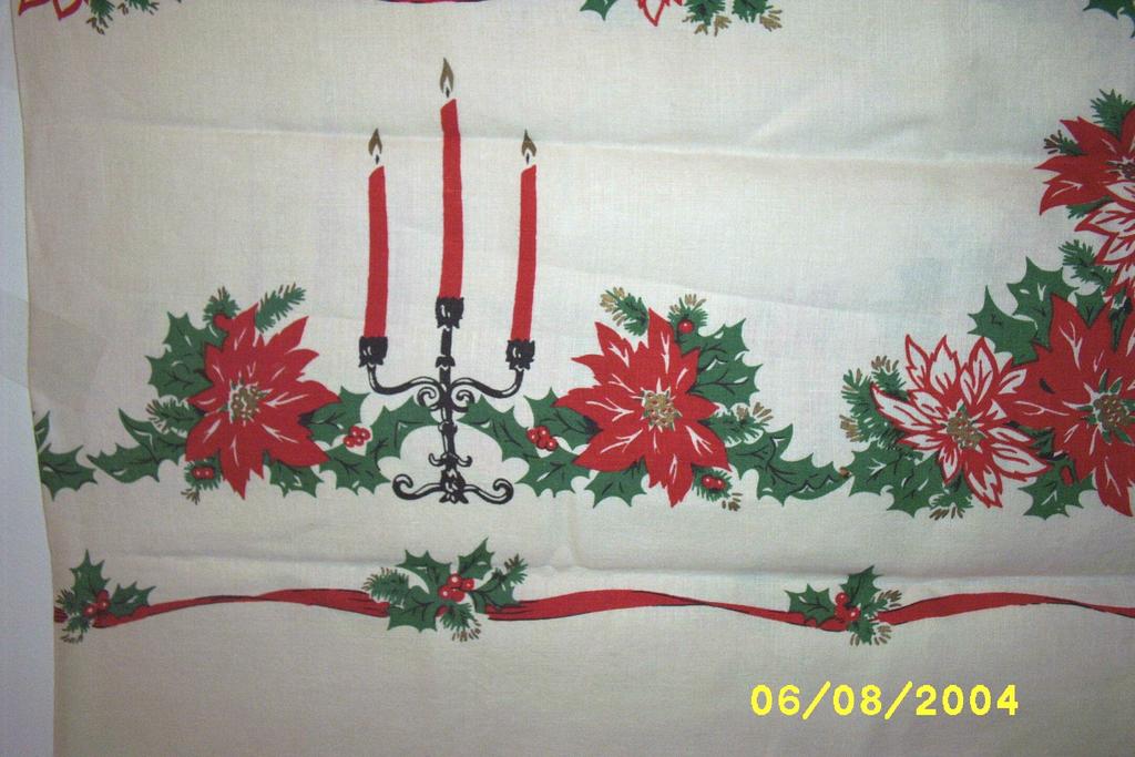Item ID: Poinsetta Tablecloth1221 In Shop's Backroom Item ID: Poinsetta Tablecloth1221 In Shop's Backroom