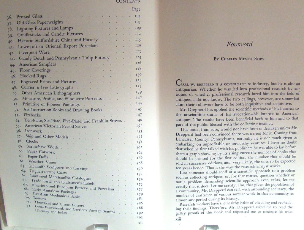 Primer of American Antiques, by Carl W. Drepperd, 1952. Primer of American Antiques, by Carl W. Drepperd, 1952.