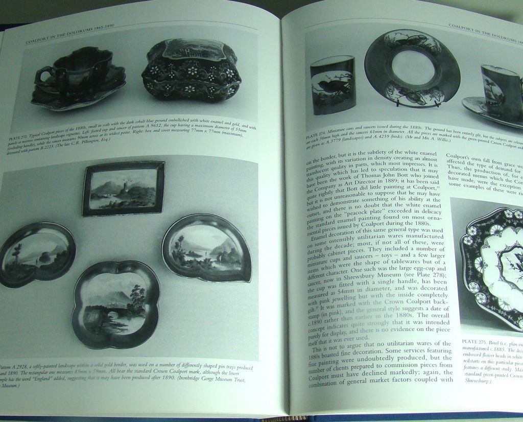 Coalport 1795 - 1926, by Michael Messenger, 1995. Coalport 1795 - 1926, by Michael Messenger, 1995.