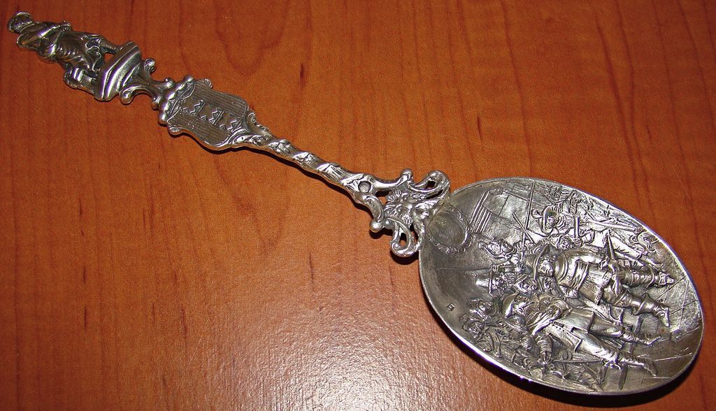 Ornate Dutch Spoon - .833 Silver - Circa 1920 Ornate Dutch Spoon - .833 Silver - Circa 1920