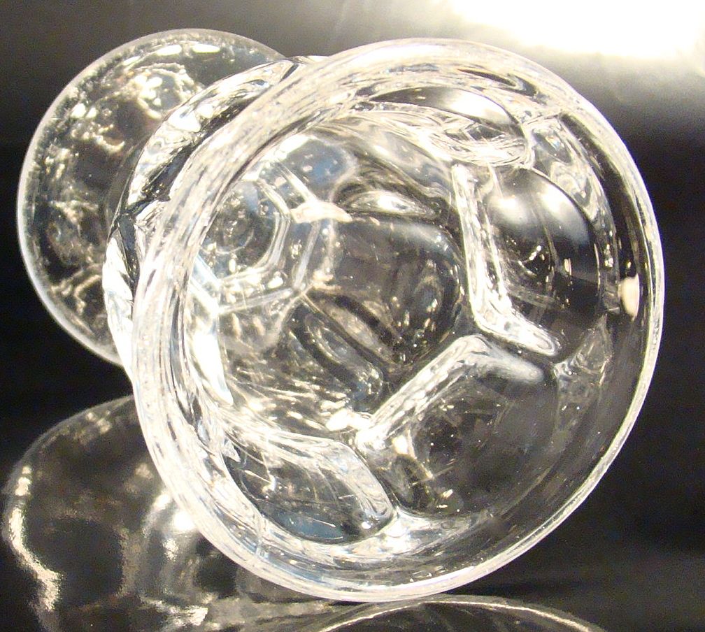 EAPG "Ashburton Pattern" Egg Cup – Flint EAPG "Ashburton Pattern" Egg Cup – Flint