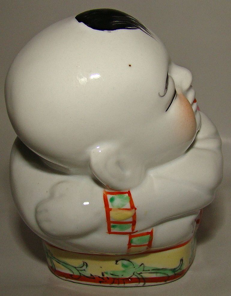 Vintage Chinese Porcelain Head Rest/Pillow – Child Figure Vintage Chinese Porcelain Head Rest/Pillow – Child Figure