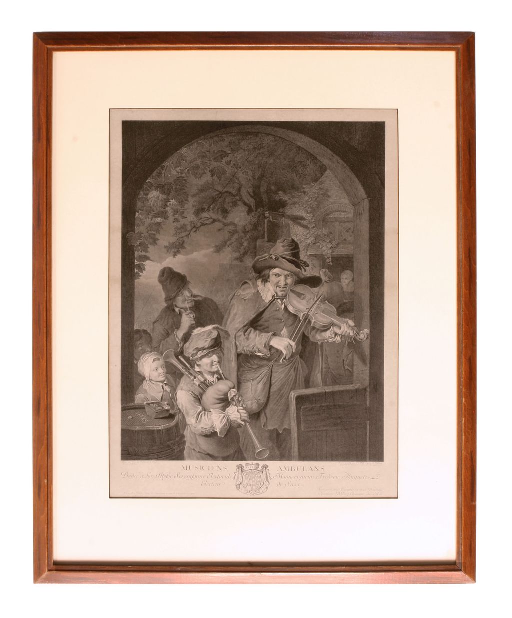 French 18th Century Engraving - Circa 1764 French 18th Century Engraving - Circa 1764
