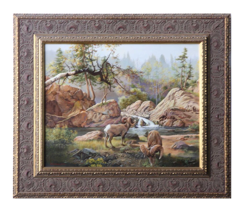 Original Painting By Denver Artist F. Fortune Original Painting By Denver Artist F. Fortune