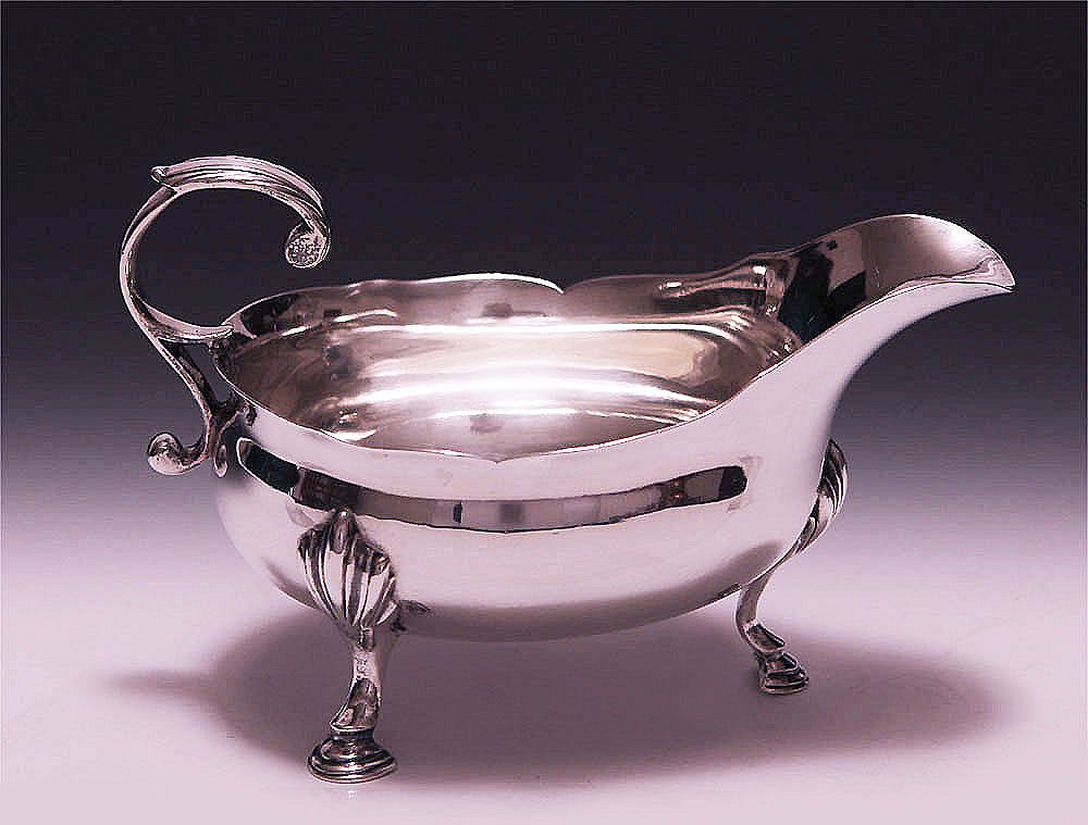 Geo. III Sterling Creamer - Circa 1764 Geo. III Sterling Creamer - Circa 1764