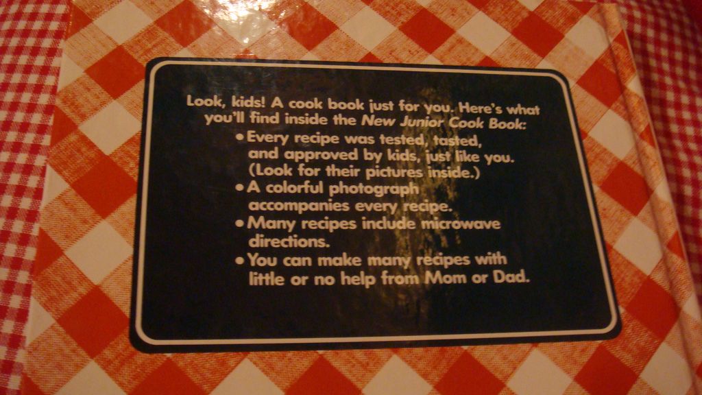 Better Homes and Gardens New Junior Cook Book 1989 Hardback Better Homes and Gardens New Junior Cook Book 1989 Hardback
