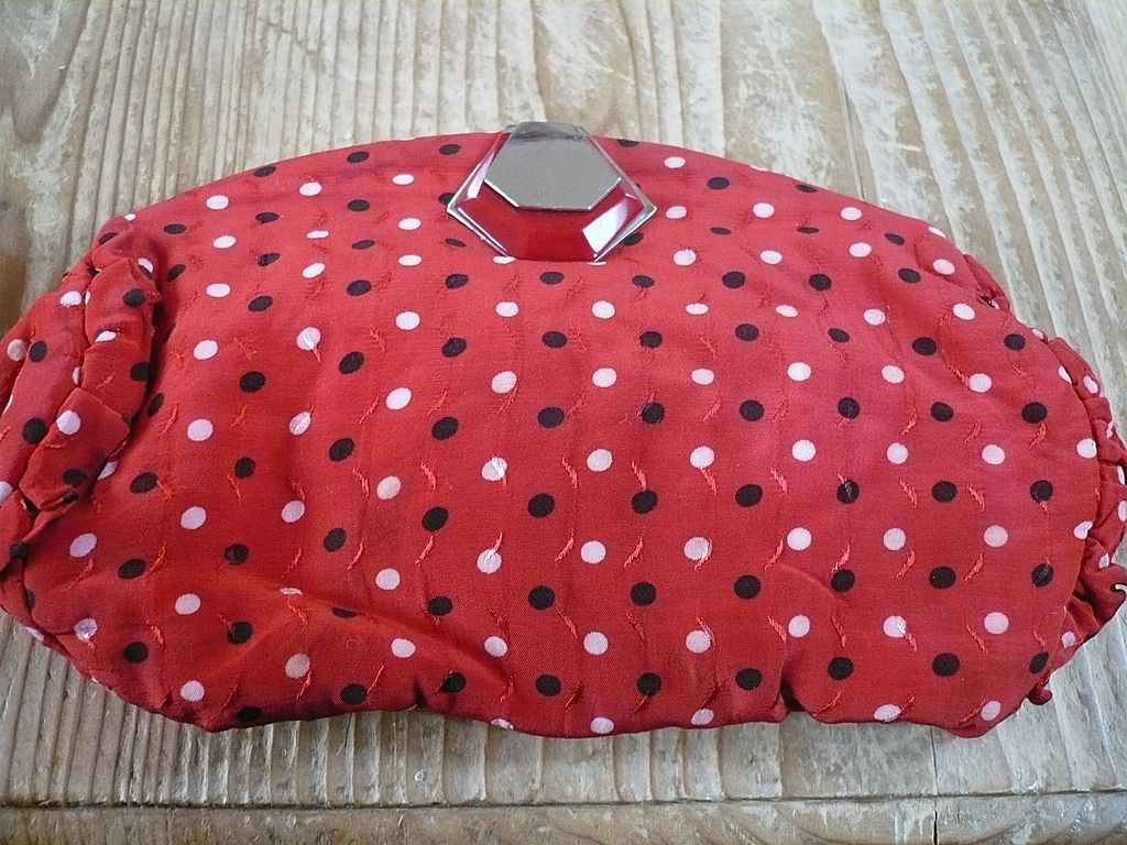 Vintage Polka Dot Purse Gloves and Scarf Vintage Polka Dot Purse Gloves and Scarf