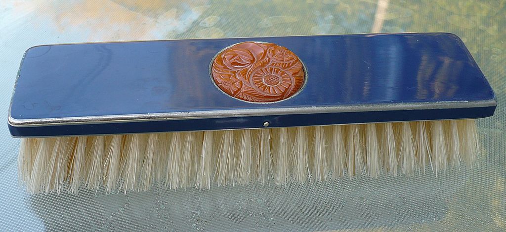 Bakelite & Metal Clothes Brush Bakelite & Metal Clothes Brush