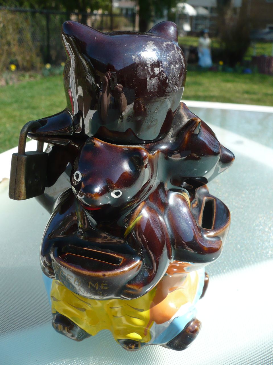 Bear & Cubs Ceramic Bank Bear & Cubs Ceramic Bank