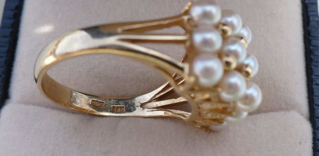 14K Cultured Pearl Ring 14K Cultured Pearl Ring