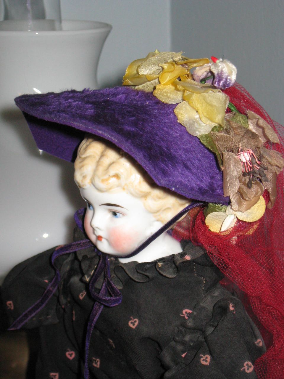 Colorful Vintage Doll Hat Allegro by Alice Van Benton Colorful Vintage Doll Hat Allegro by Alice Van Benton