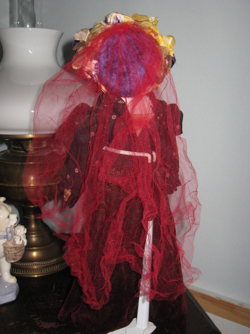 Colorful Vintage Doll Hat Allegro by Alice Van Benton Colorful Vintage Doll Hat Allegro by Alice Van Benton