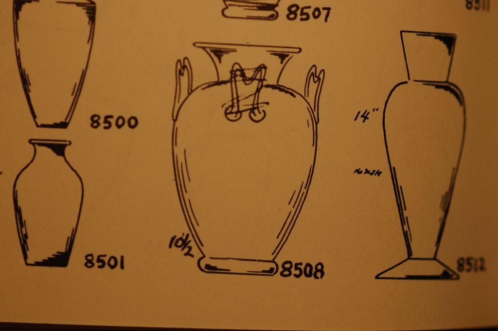 C:1925 Rare Steuben Jade glass Vase Lamp w/M-handles C:1925 Rare Steuben Jade glass Vase Lamp w/M-handles