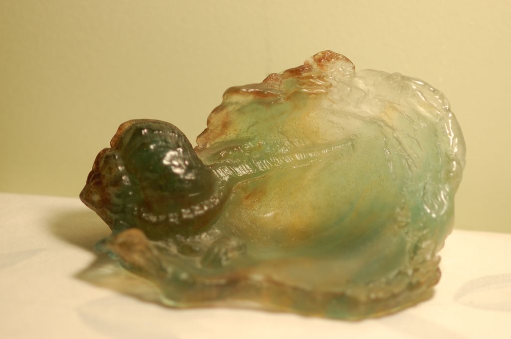 Daum Nancy Pate de Verre Figurine Joe Descomps Very rare C:1920 Daum Nancy Pate de Verre Figurine Joe Descomps Very rare C:1920