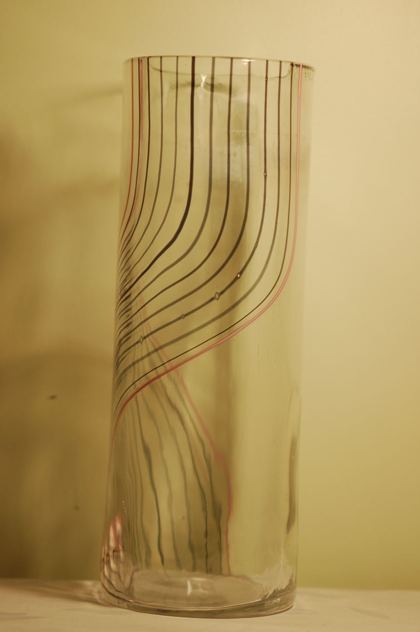 Seguso Murano glass large vase signed Seguso Murano glass large vase signed