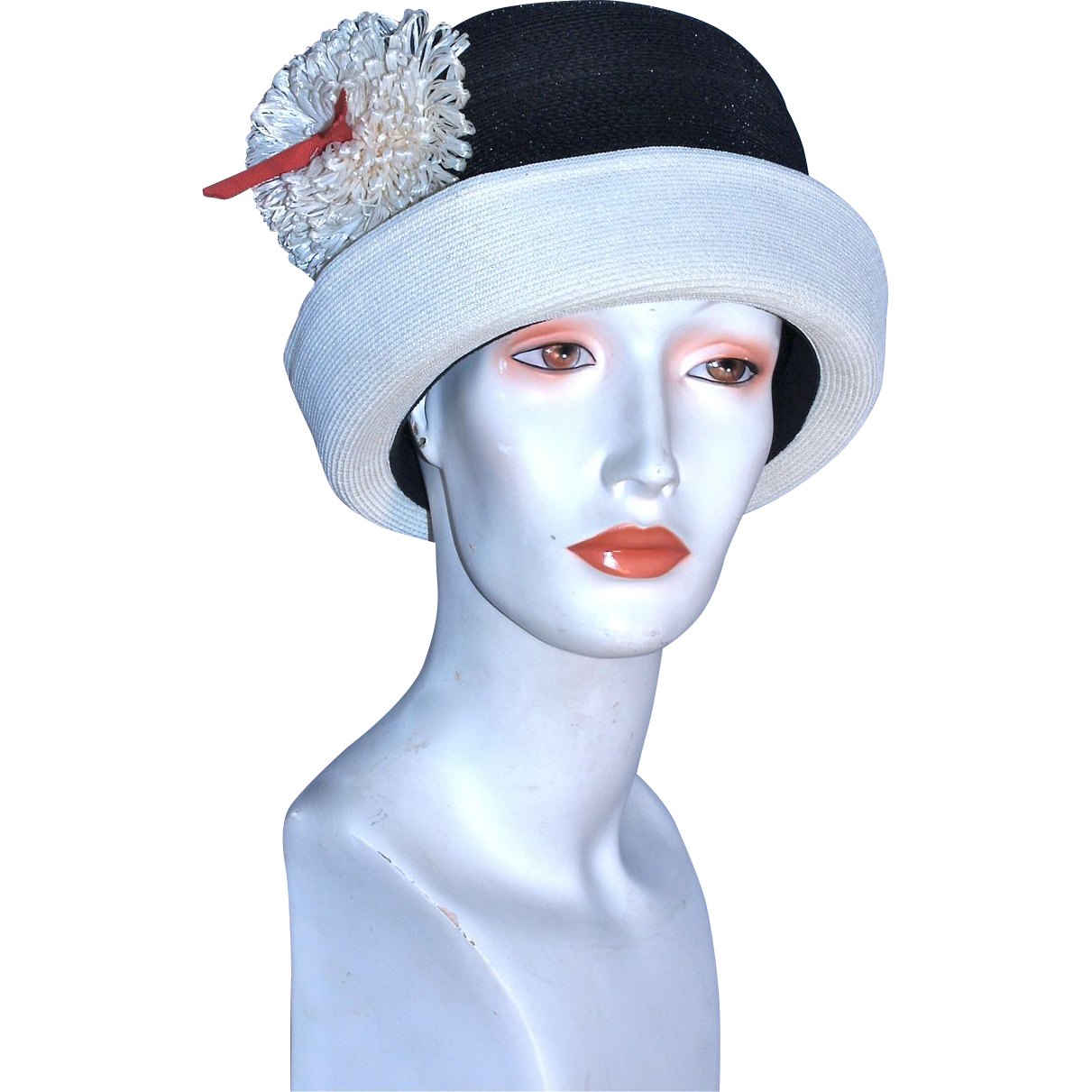 Miss Carnegie Cloche Hat by Hattie Carnegie Miss Carnegie Cloche Hat by Hattie Carnegie