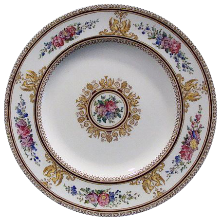 Wedgwood Dessert Plate~Columbia Ivory W595~Circa 1925 Wedgwood Dessert Plate~Columbia Ivory W595~Circa 1925