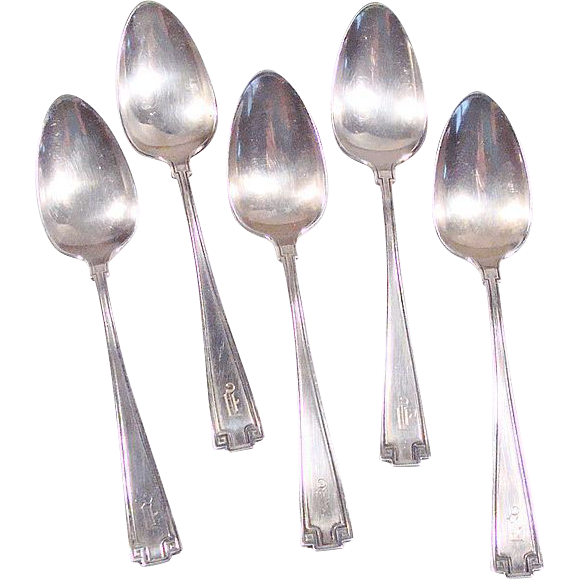 Gorham Sterling~5 Demi-Tasse Spoons~Simply Elegant Gorham Sterling~5 Demi-Tasse Spoons~Simply Elegant