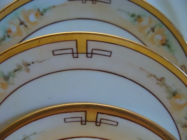 American Handpainted Porcelain~30 Pieces~Artist Painted 1922 American Handpainted Porcelain~30 Pieces~Artist Painted 1922