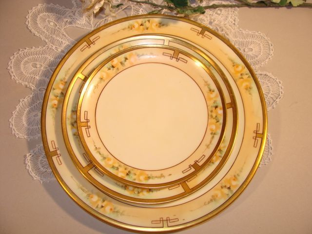 American Handpainted Porcelain~30 Pieces~Artist Painted 1922 American Handpainted Porcelain~30 Pieces~Artist Painted 1922