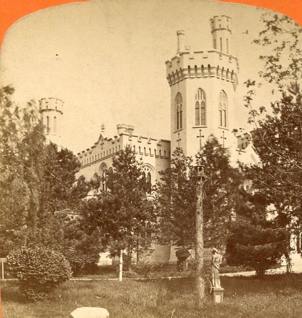 Syracuse, New York Renwick (Yates) Castle Stereoview by Gates Syracuse, New York Renwick (Yates) Castle Stereoview by Gates