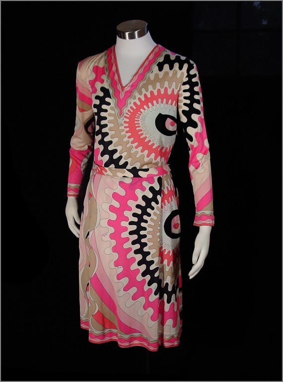 Emilio Pucci 2 pc Skirt & Top 1960s *Silk Jersey Emilio Pucci 2 pc Skirt & Top 1960s *Silk Jersey