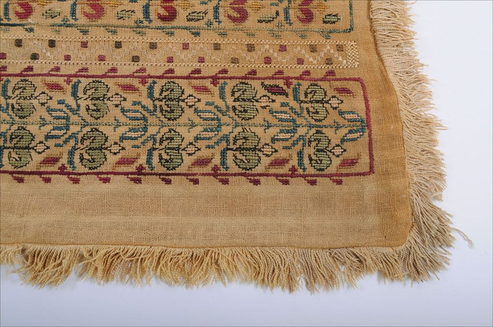 Antique 19th C Greek Island Embroidery Antique 19th C Greek Island Embroidery