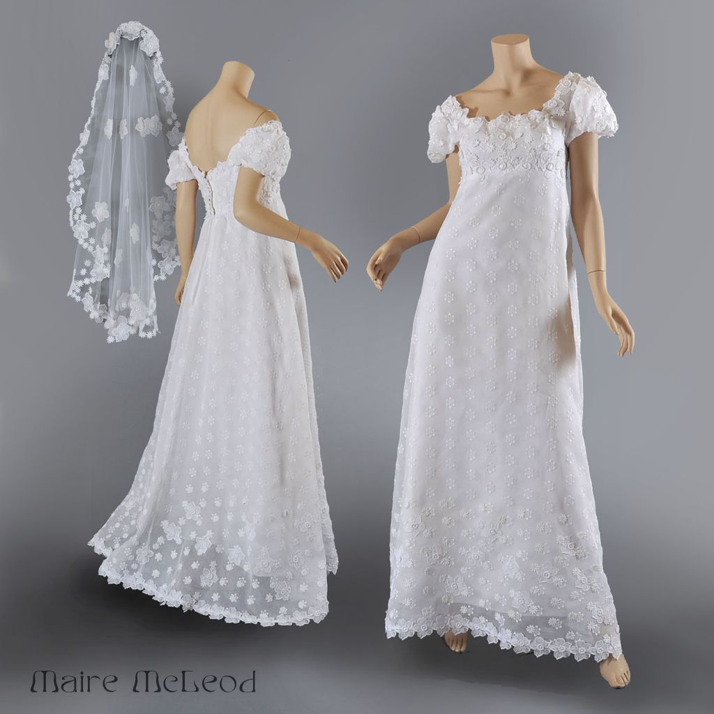 regency wedding dresses