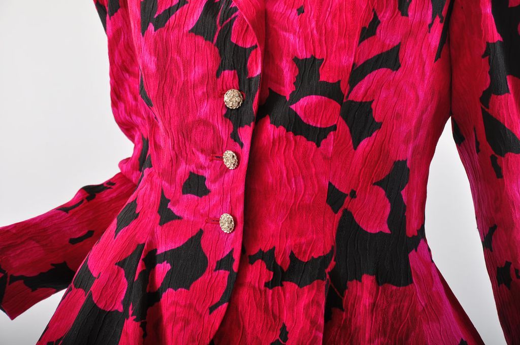 Sexy 1980s Strapless Dress & Peplum Jacket, Rickie Freeman /Teri Jon - S Sexy 1980s Strapless Dress & Peplum Jacket, Rickie Freeman /Teri Jon - S