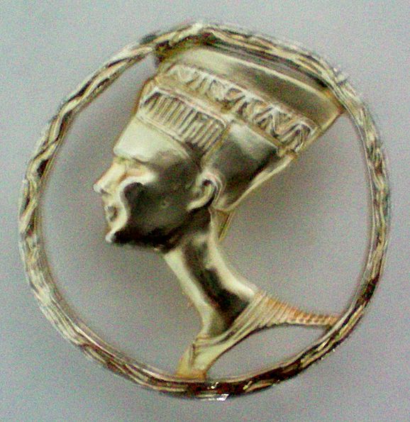 Egyptian Queen Pendant or Pin Egyptian Queen Pendant or Pin