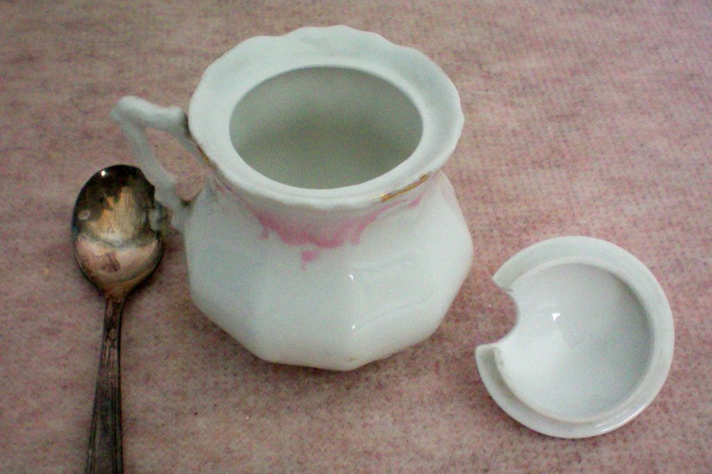 German Porcelain Mustard / Jam Pot German Porcelain Mustard / Jam Pot