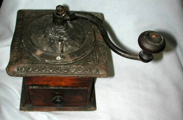 Unmarked Table Top Coffee Grinder Unmarked Table Top Coffee Grinder