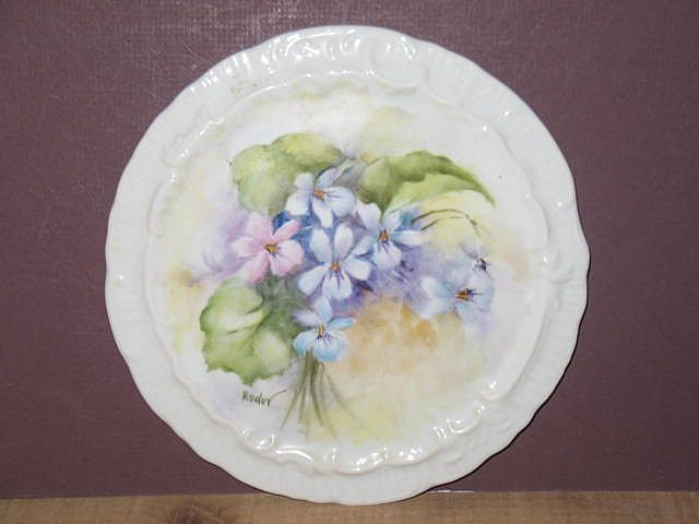 Hand Painted Tea Trivet Hand Painted Tea Trivet