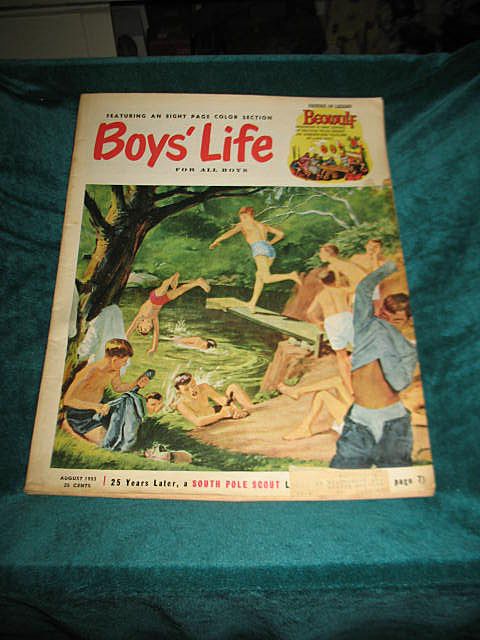 Boys Life Magazine August 1953 Boys Life Magazine August 1953