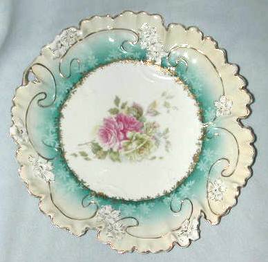 Unmarked RS Prussia Plate Unmarked RS Prussia Plate