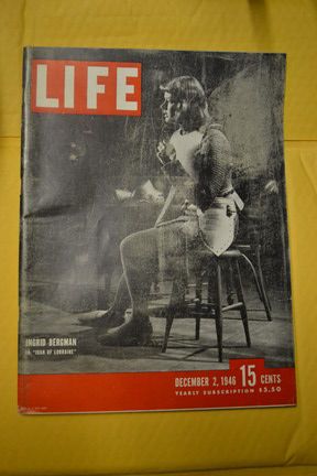 December 2 1941 Life Magazine with Ingrid Bergman in Joan of Lorraine December 2 1941 Life Magazine with Ingrid Bergman in Joan of Lorraine