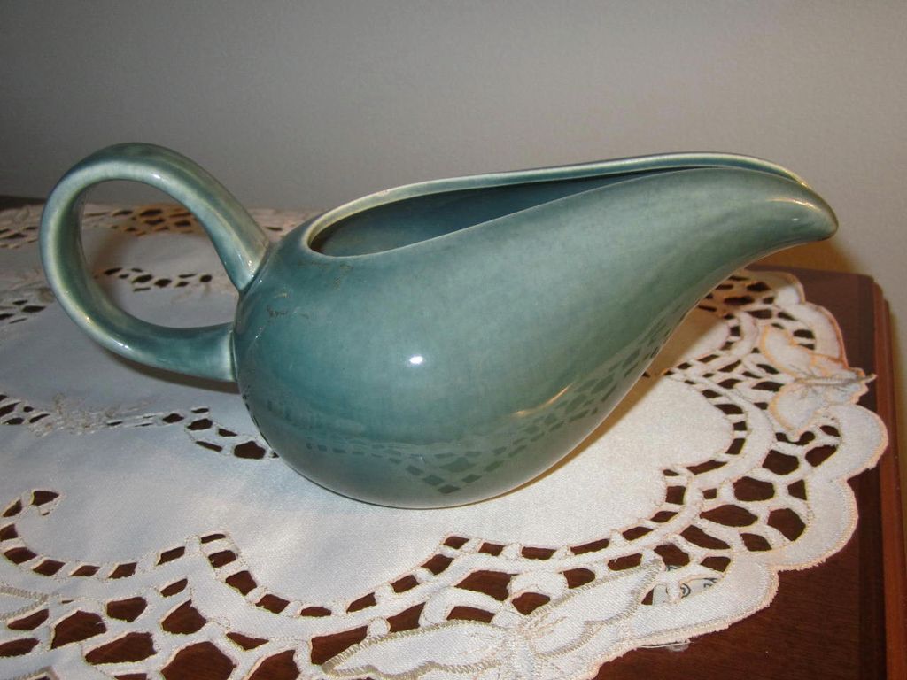 WRIGHT Pottery, Russel Wright, Vintage, Parsley Green, Creamer, WONDERFUL WRIGHT Pottery, Russel Wright, Vintage, Parsley Green, Creamer, WONDERFUL