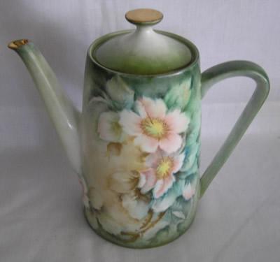 Floral Chocolate Pot Floral Chocolate Pot