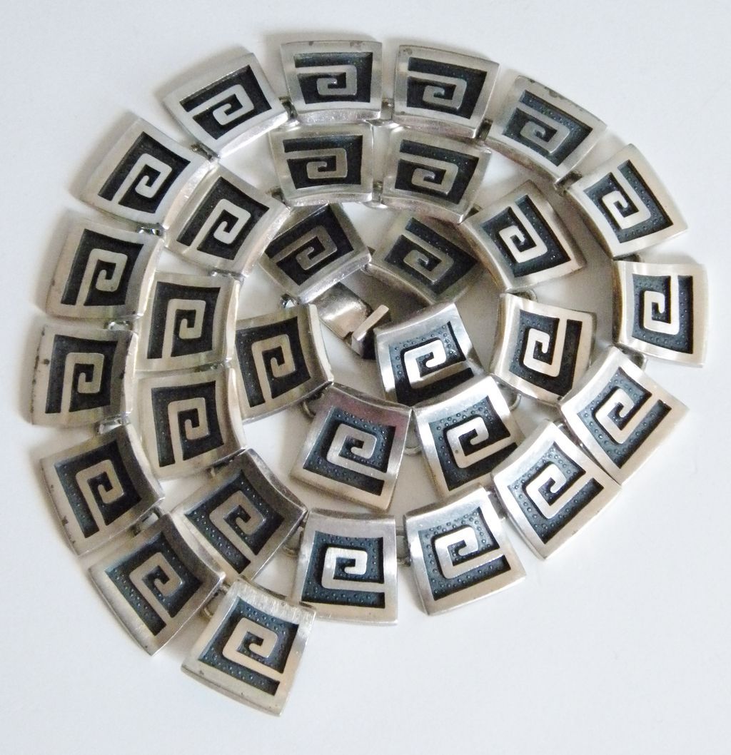 Vintage Nestor / Castillo Sterling Silver Necklace 119gr Vintage Nestor / Castillo Sterling Silver Necklace 119gr