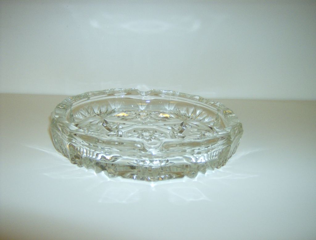 EAPG Stars and Fan Ashtray EAPG Stars and Fan Ashtray