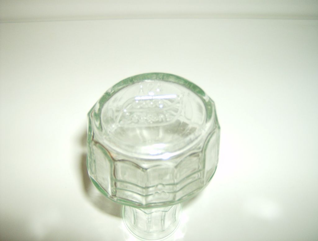 Good Seasons Ribbed Glass Cruet from marysmenagerie on Ruby Lane