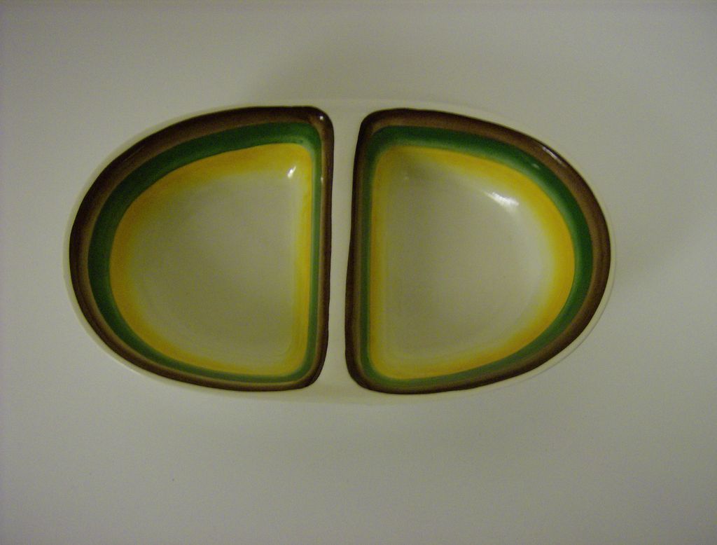 California Pottery ~ Divided Dish ~ Mojave ~ Vernon Kilns California Pottery ~ Divided Dish ~ Mojave ~ Vernon Kilns