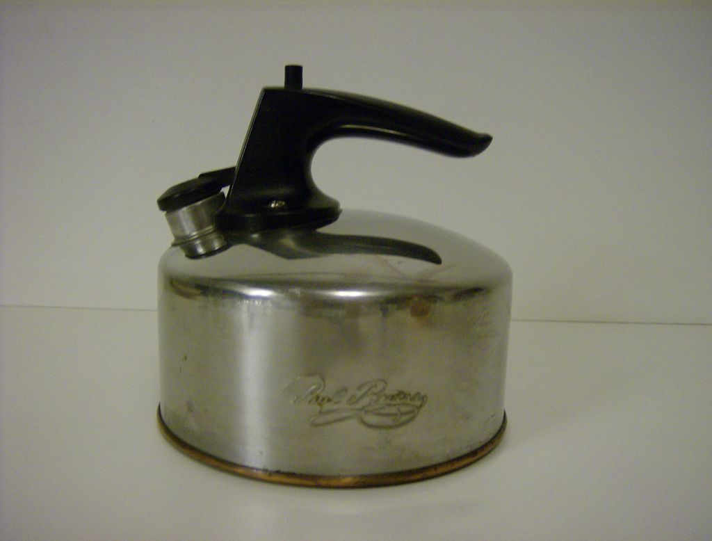 Revere Ware Whistling Tea Kettle from marysmenagerie on Ruby Lane