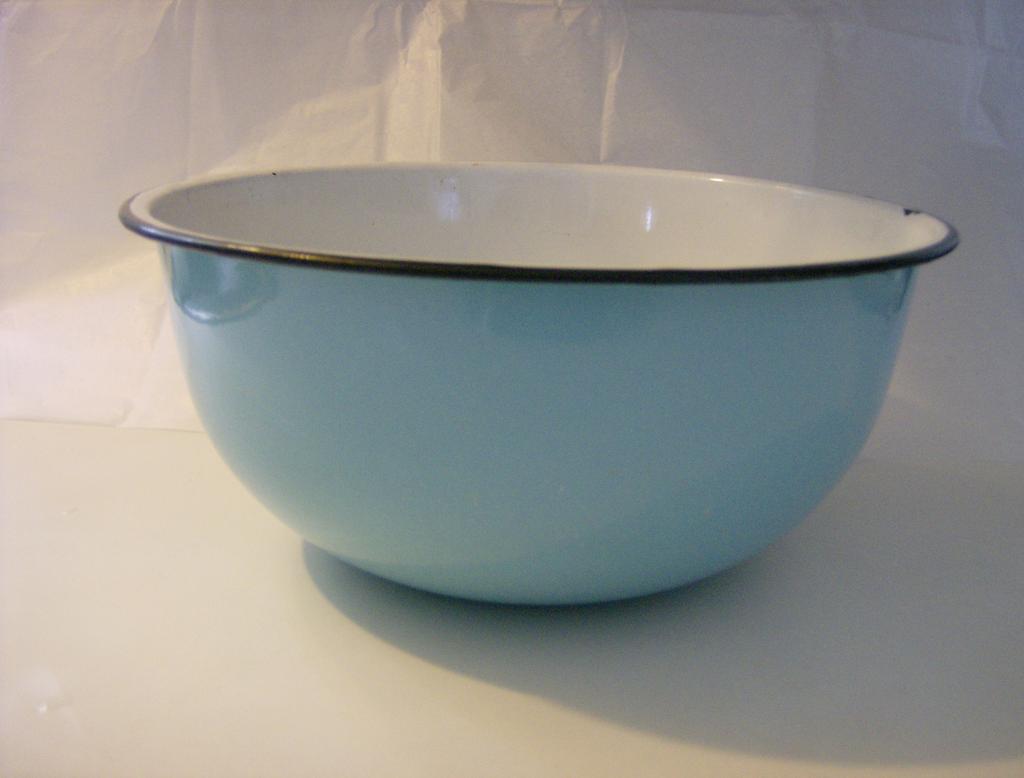 Granite ware Mixing Bowl Baby Blue Granite ware Mixing Bowl Baby Blue