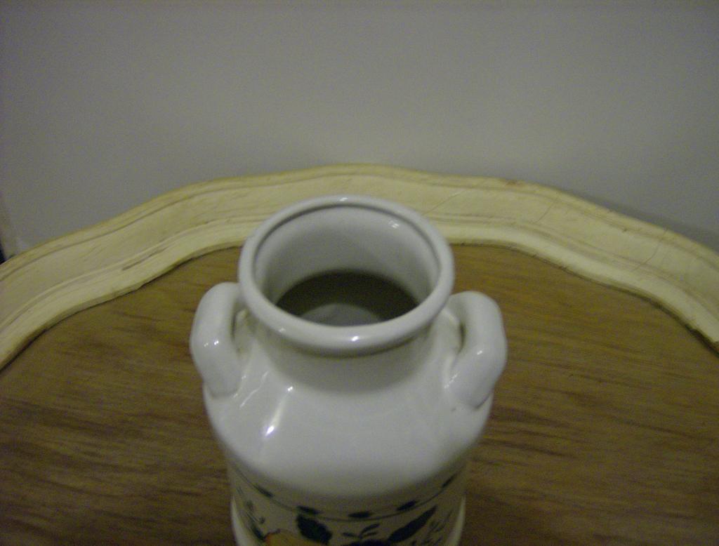 Porcelain Milk Can Utensil Holder from marysmenagerie on Ruby Lane