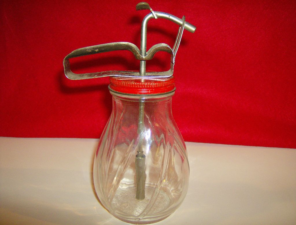 Vintage Syrup Dispenser with Pump from marysmenagerie on Ruby Lane