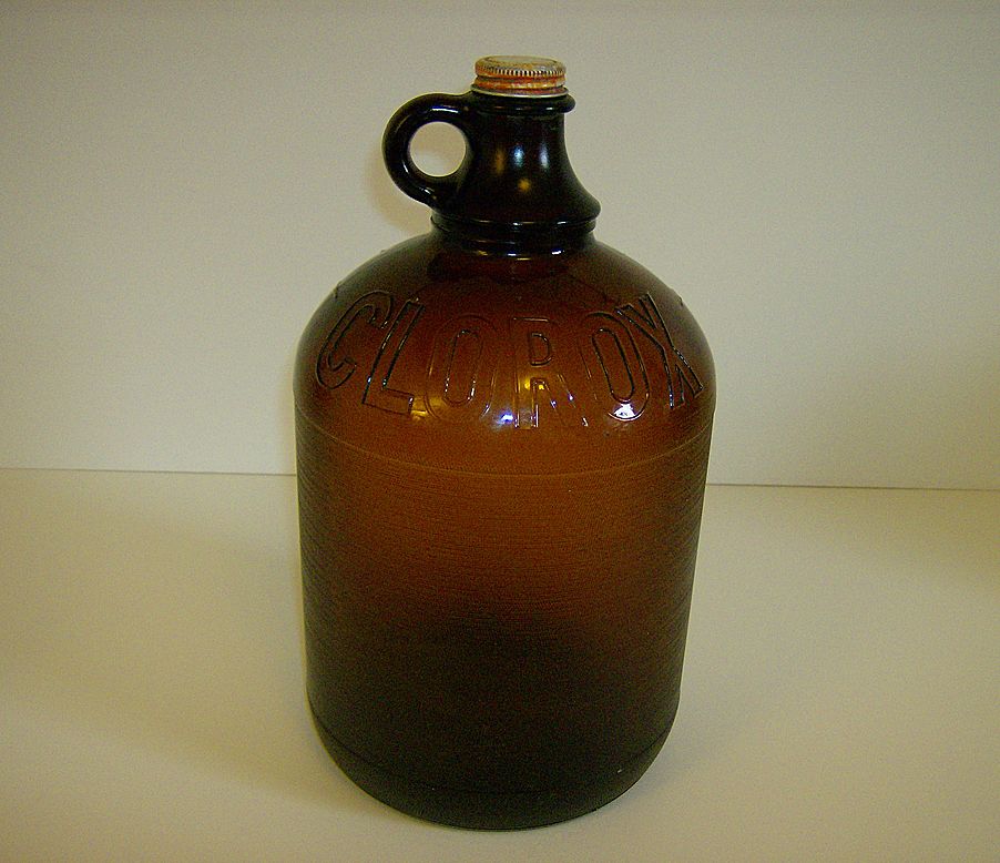 Vintage Clorox Bottle 121