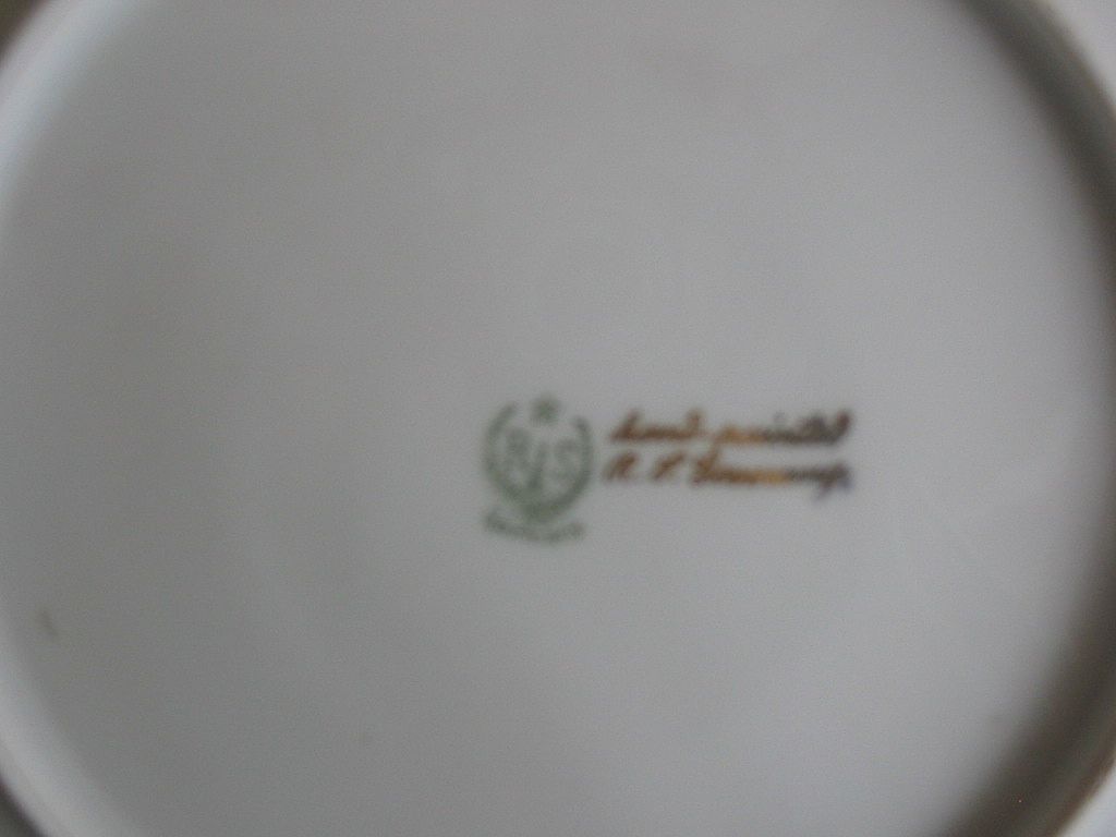 RS Prussia "House In Woodland Scene Plate" Hand Painted, Mint RS Prussia "House In Woodland Scene Plate" Hand Painted, Mint